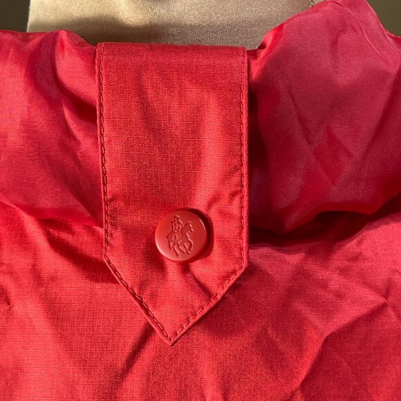 Outback Trading Company Pack-a-roo Parka Backpack Red Size S Small Hiking Lightw - Picture 9 of 13